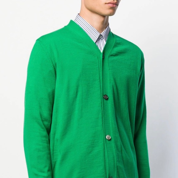 Comme des Garçons Unisex Shirt Cardigan - Picture 2 of 10